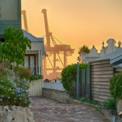 Sunset in Fremantle